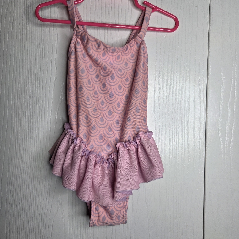 Cat & Jack Toddler One-Piece Swimsuit with Ruffle Detail-2T